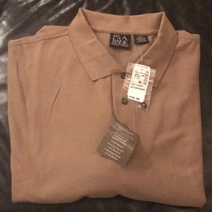 NWT JOS. A. BANK Long sleeved Polo Shirt